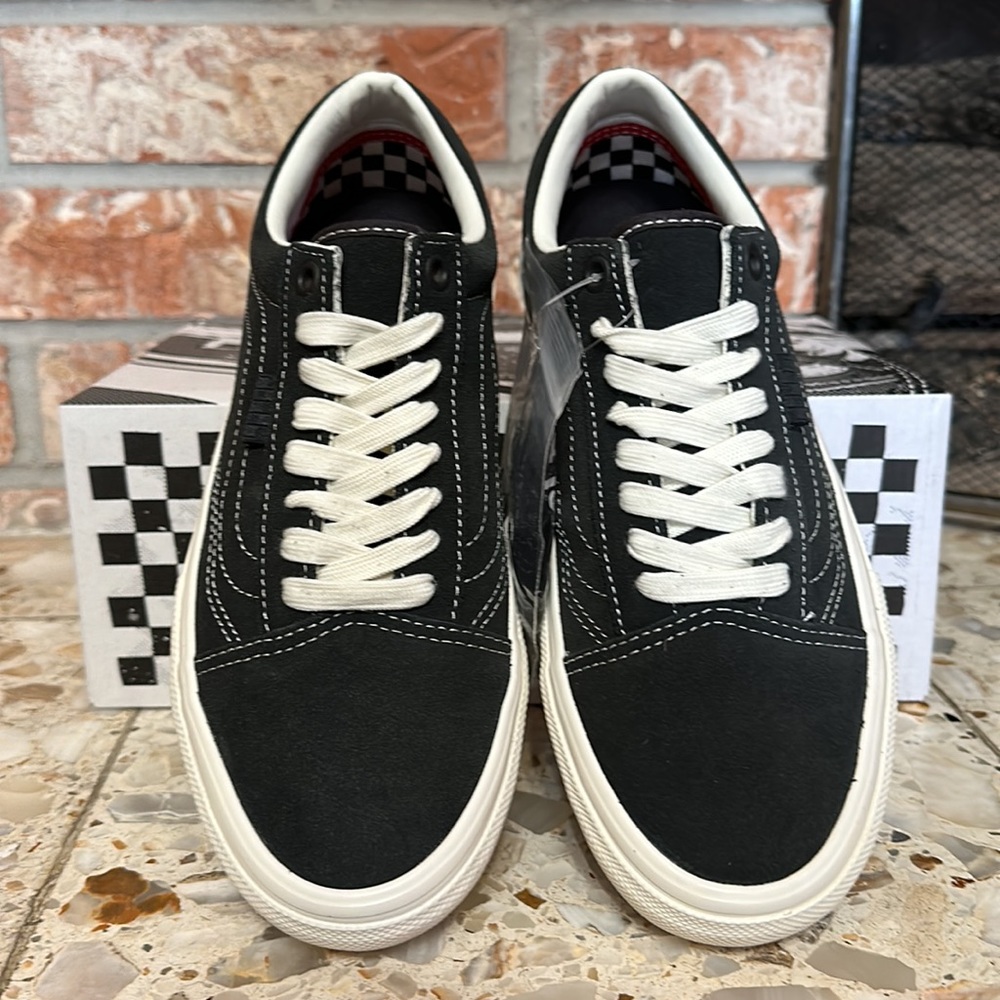Vans Skate Old Skool Raven Marshmallow pop Cush - Picture 3 of 10